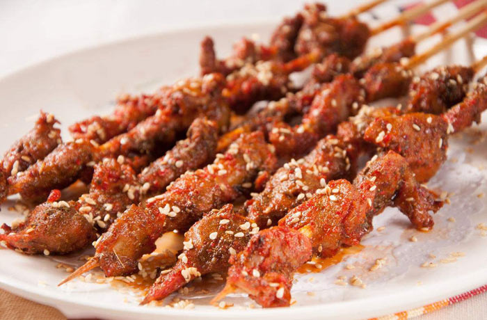 明光烤羊肉串培训